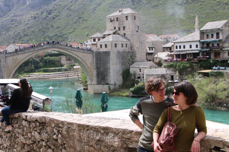 Mostar: One of the most romantic cities in the world. Falling in love is very easy in this city.